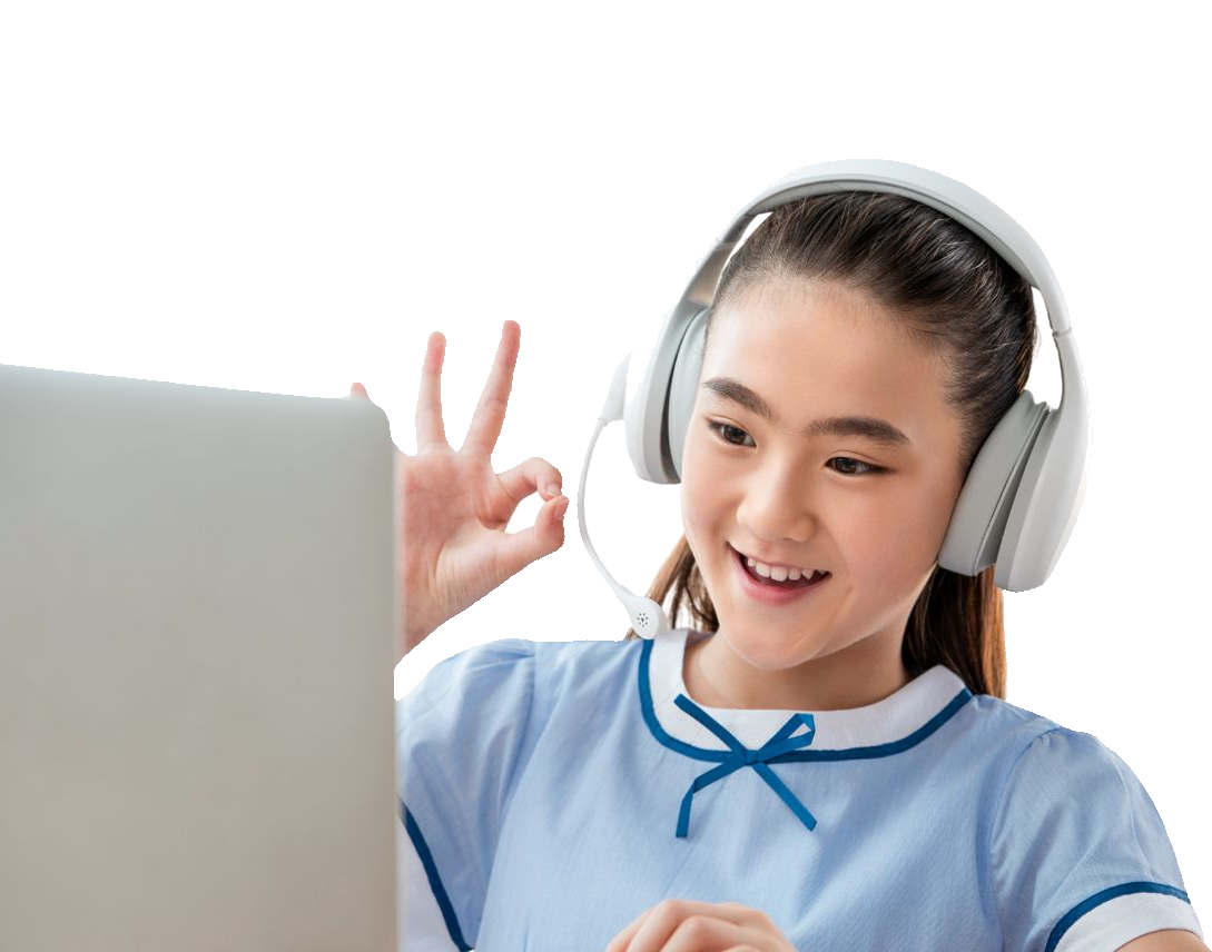 Student preparing for Cambridge exam certifications